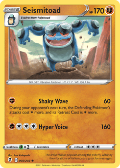 Seismitoad – Rare