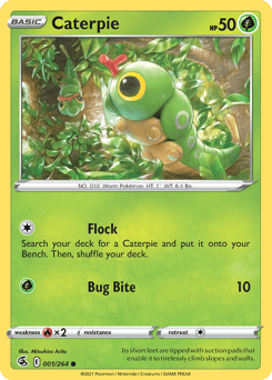 Caterpie – Common – Fusion Strike