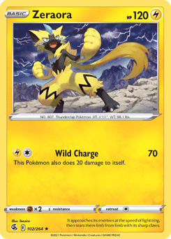 Zeraora – Rare