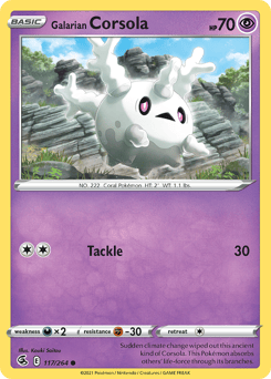 Galarian Corsola – Common