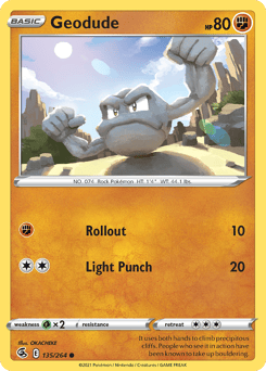 Geodude – Common – Fusion Strike
