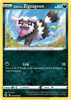 Galarian Zigzagoon – Common