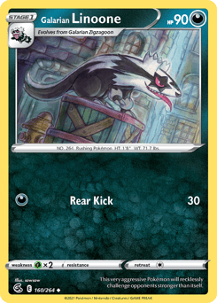 Galarian Linoone – Uncommon
