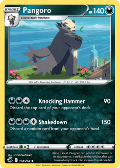 Pangoro – Uncommon