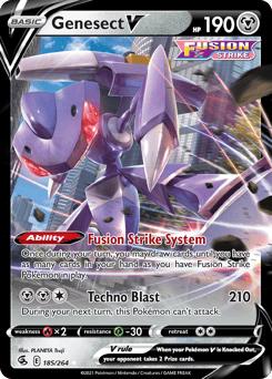 Genesect V – Rare Holo V