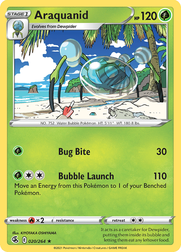 Araquanid – Rare – Fusion Strike