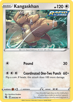 Kangaskhan – Rare – Fusion Strike