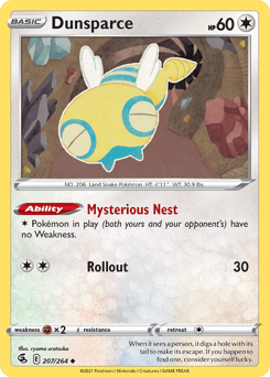 Dunsparce – Uncommon