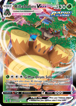 Rillaboom VMAX – Rare Holo VMAX