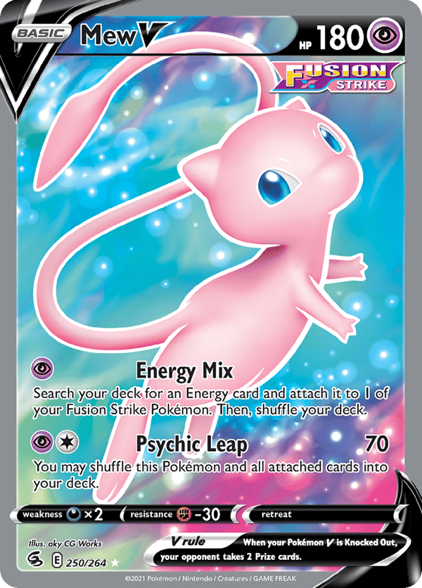 Mew V – Rare Ultra – Fusion Strike