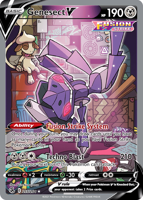 Genesect V – Rare Ultra – Fusion Strike