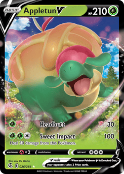 Appletun V – Rare Holo V