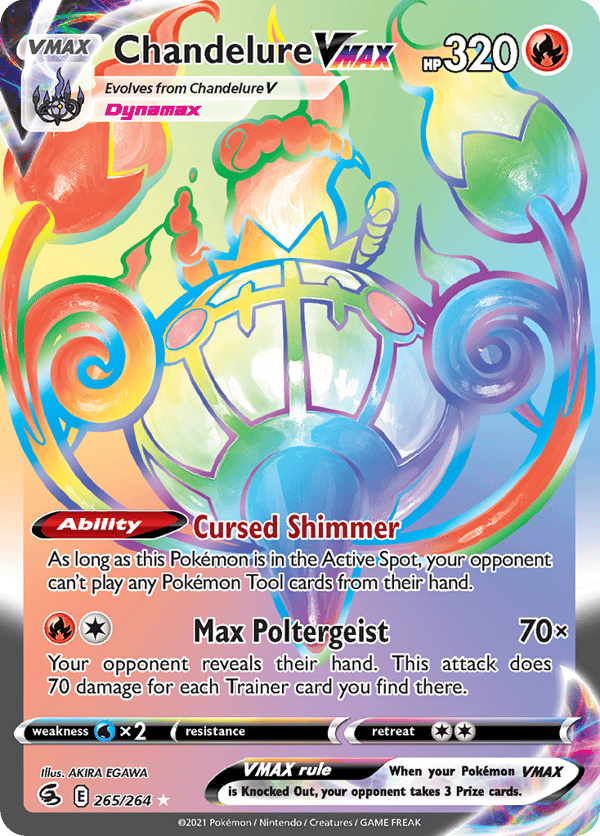 Chandelure VMAX – Fusion Strike