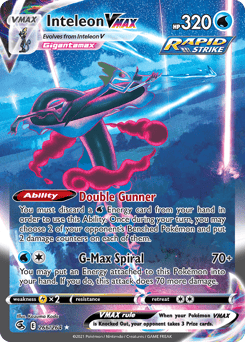 Inteleon VMAX – Rare Rainbow