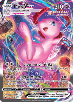 Mew VMAX – Rare Rainbow