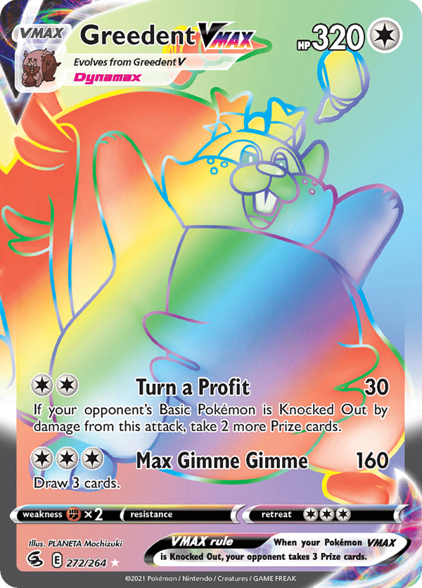 Greedent VMAX – Fusion Strike