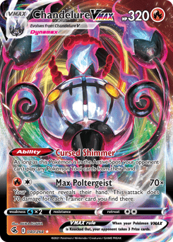 Chandelure VMAX – Rare Holo VMAX