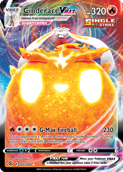 Cinderace VMAX – Rare Holo VMAX