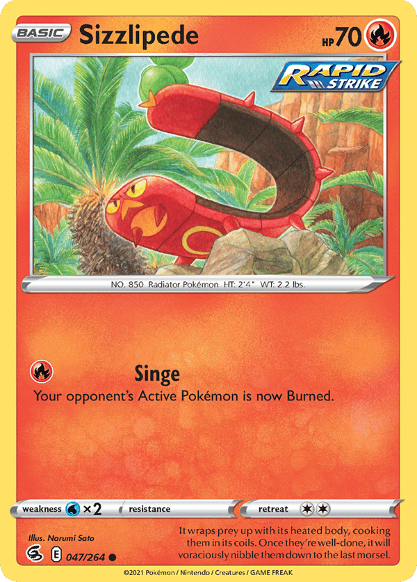 Sizzlipede – Fusion Strike