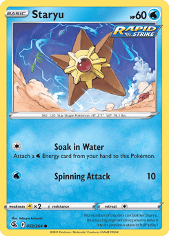 Staryu – Common – Fusion Strike