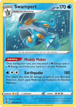 Swampert – Rare Holo