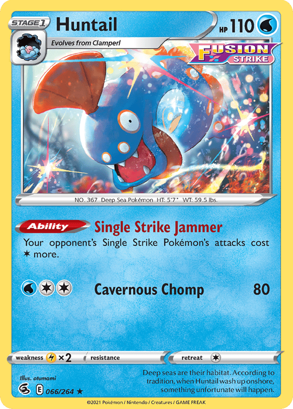 Huntail – Rare – Fusion Strike