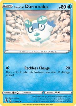 Galarian Darumaka – Common