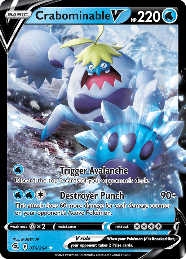 Crabominable V – Fusion Strike