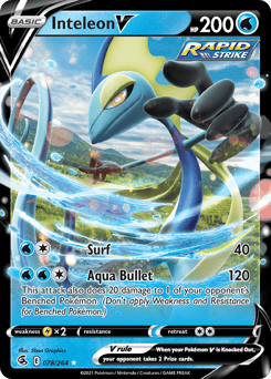 Inteleon V – Rare Holo V