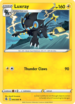 Luxray – Rare