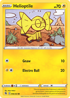 Helioptile – Common