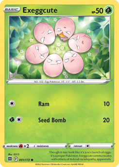 Exeggcute – Common – Brilliant Stars