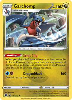 Garchomp – Rare Holo