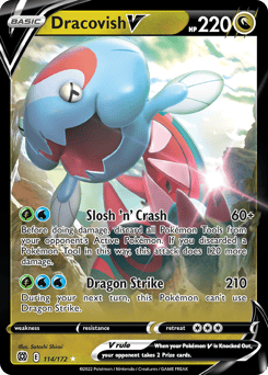 Dracovish V – Rare Holo V