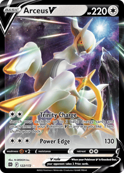 Arceus V – Rare Holo V