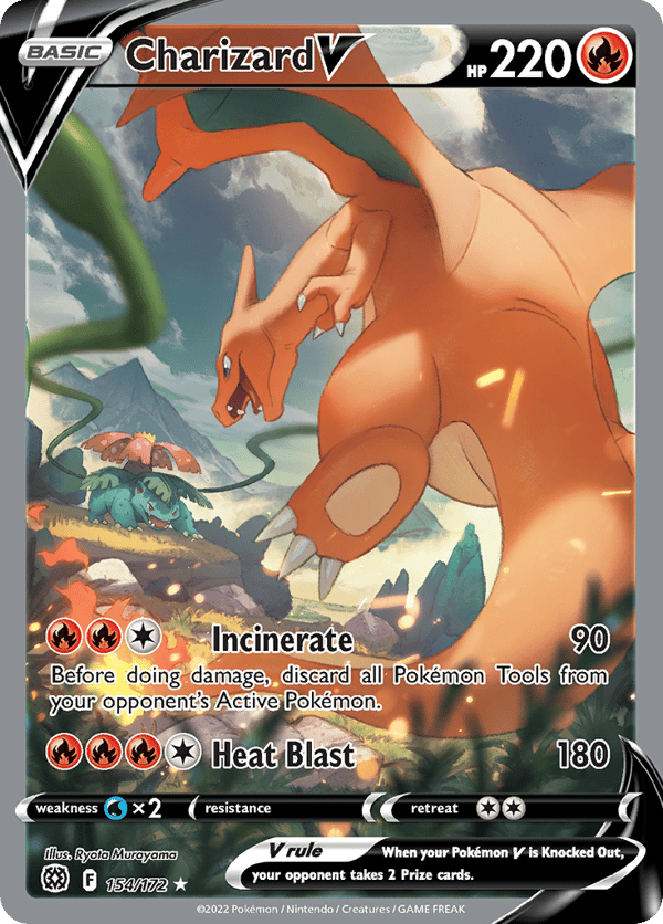 Charizard V – Rare Ultra – Brilliant Stars