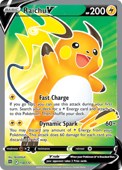 Raichu V – Rare Ultra – Brilliant Stars