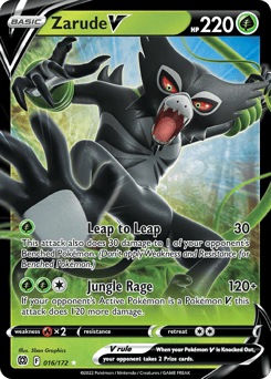 Zarude V – Rare Holo V