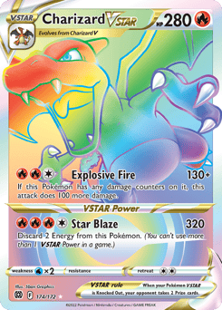 Charizard VSTAR – Rare Rainbow