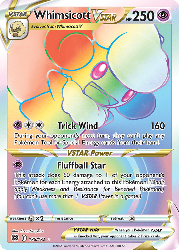 Whimsicott VSTAR – Brilliant Stars