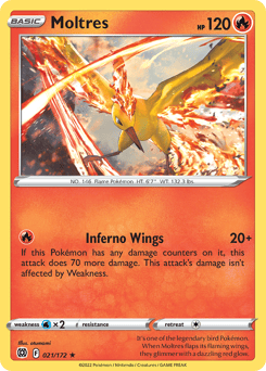 Moltres – Rare Holo – Brilliant Stars