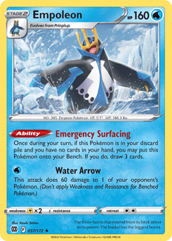 Empoleon – Rare Holo