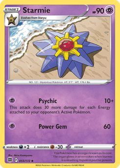 Starmie – Uncommon – Brilliant Stars