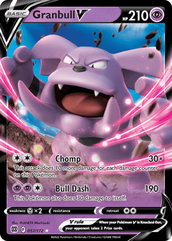 Granbull V – Rare Holo V