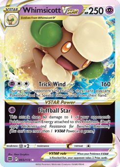 Whimsicott VSTAR – Rare Holo VSTAR