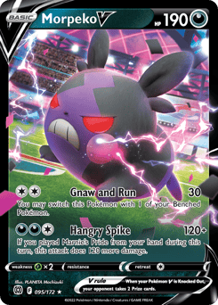 Morpeko V – Rare Holo V