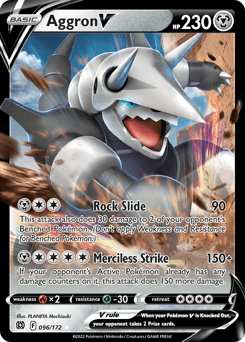 Aggron V – Rare Holo V