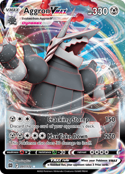 Aggron VMAX – Rare Holo VMAX