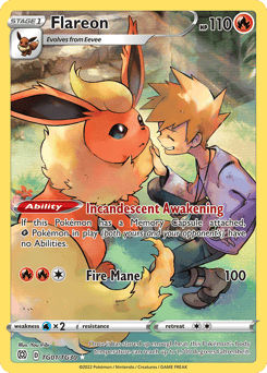 Flareon – Trainer Gallery Rare Holo
