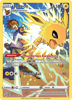 Jolteon – Trainer Gallery Rare Holo